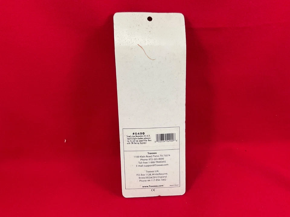 Traxxas 5490 ROAR Legal Single Chamber Resonator Tuned exhaust Pipe, Revo Slayer - Image 3 of 3