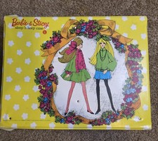 Mattel Barbie  Stacey Sleep 'n Keep Foldable Bed Carry Case Set 1968