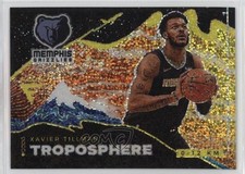 2020-21 Panini Flux Atmosphere Troposphere Xavier Tillman #29 6o3