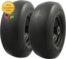 Universal Fit Flat-Free 11X4.00-5 Tire and Wheel Assembly Zero Turn