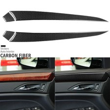 Cadillac Srx Genuine Carbon Fibre Front Door Interior Panel Cover 2010-2016