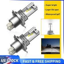 AUXITO H4 9003 LED Headlight Ultra Bright Bulbs Kit 80000LM High/Low Beam Lamp