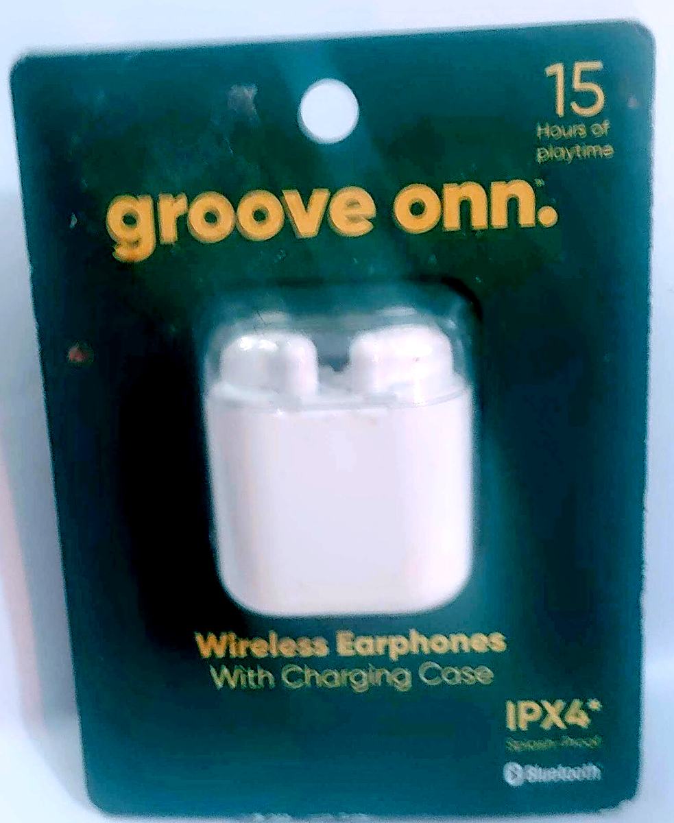 ONN True In-Ear Wireless Headphones White for sale online