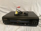 New ListingPanasonic Pv-V4021 4-Head Omnivision Blue Line Vcr - Tested & Works - No Remote