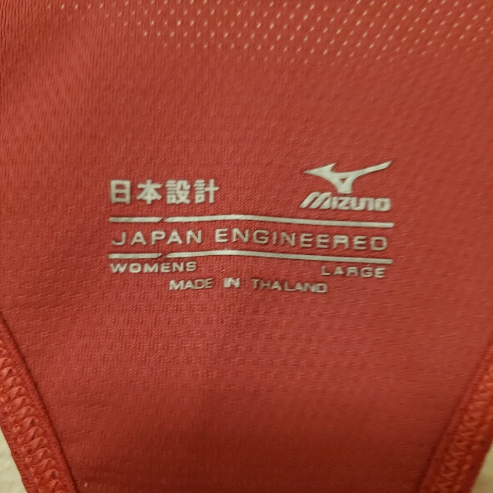 Juego de 2 camisetas sin mangas Mizuno para mujer Body Cooling para correr púrpura rojo talla grande Foto 4 de 4