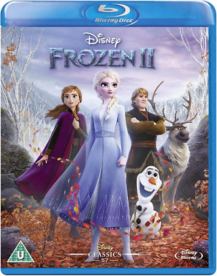 Poster Frozen Part In Hindi FROZEN PART II BLU RAY TWO DISNEY