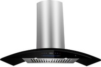 Golden Vantage 36 European Style Wall Mount Stainless Steel Range Hood Vent Swi on sale Golden Vantage 36 European Style Wall Mount Stainless Steel Range Hood Vent Swi on sale