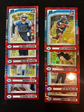 2024 DONRUSS FOOTBALL RED PANDORA OPTIC ROOKIE 301-400 - YOU PICK - FILL SET