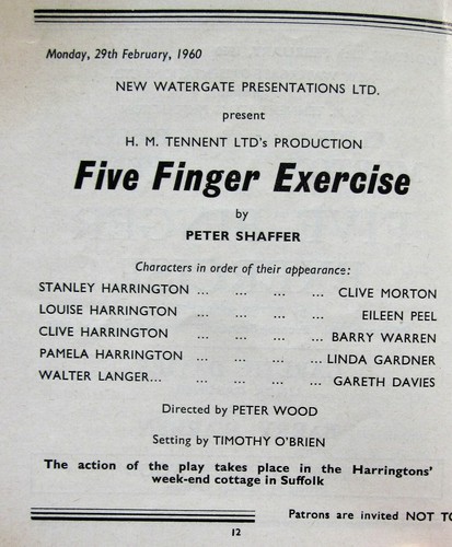 1958-60 3 Theatre Royal Brighton Programmes Rattigan Variation Pre Gielgud Prod. - Foto 5 di 5