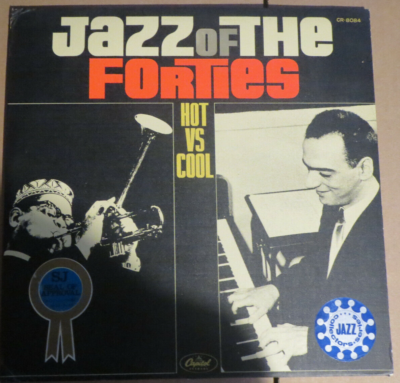 33RPM Japanese, RED Vinyl, Jazz of Forties, John Coltrane + Dizzy