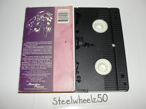 Robotech Perfect Collection Mospeada Volume 3 VHS 1994 1985 Streamline Tatsunoko - Picture 2 of 3