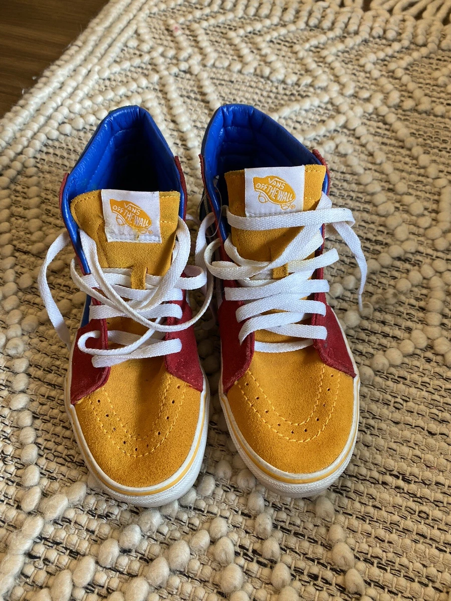 Vans sk8 hi size clearance 3
