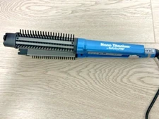 BABYLISS TITANIUM 1 1/4 OMNI STYLER FLAT IRON BRUSH HAIR STRAIGHTENER