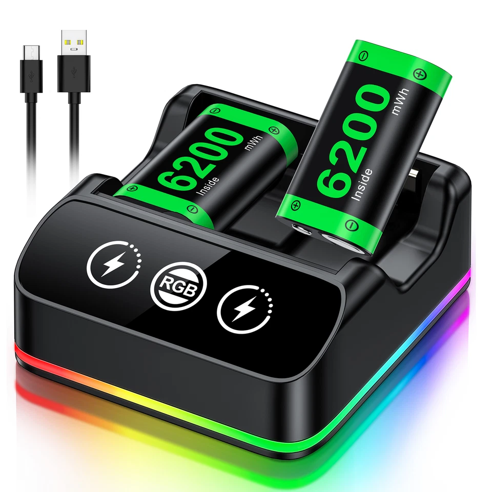 Controller Charger Station Rechargeable Battery Packs for Xbox One/Series X|S UK - Image 3 of 4