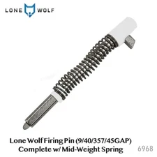 Lone Wolf Firing Pin (9/40/357/45GAP) Complete w/ Mid-Weight Spring