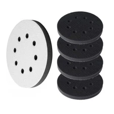 5 Pack 5 Inch 8 Holes Soft Density Foam Interface Pads Sponge Cushion Buffer Pad