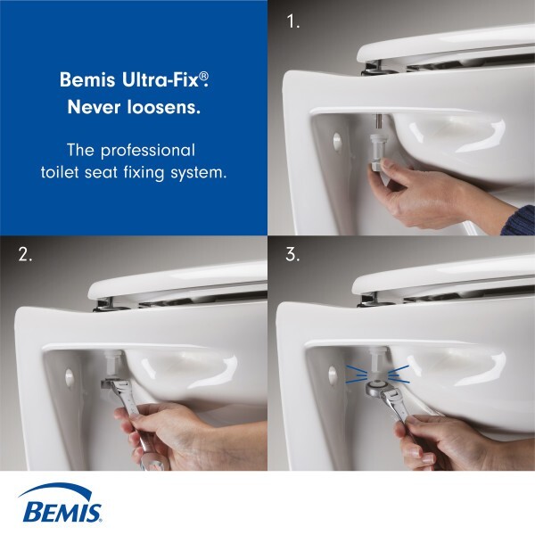 Bemis Buxton Hunter Green Toilet Seat UltraFix 2850CPT107 for sale