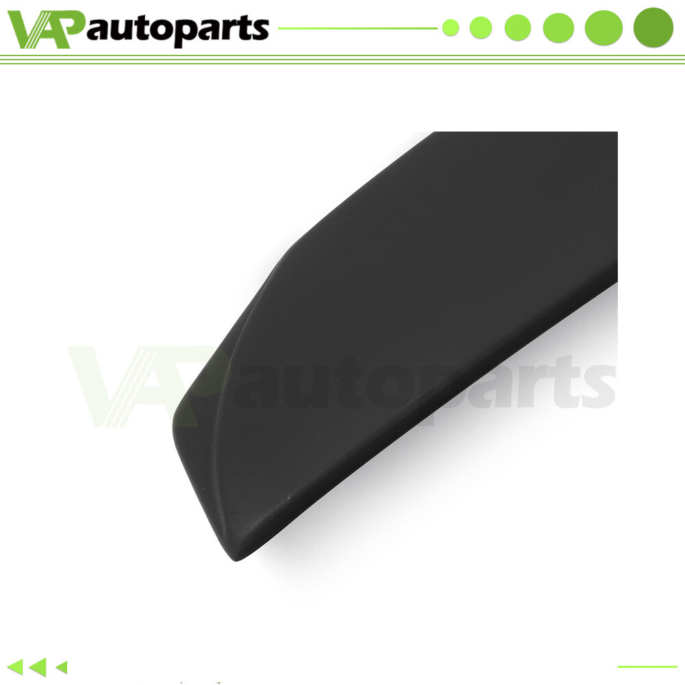 Matt Black Roof Spoiler Fits 2004-2010 BMW 5 Series E60 Sedan