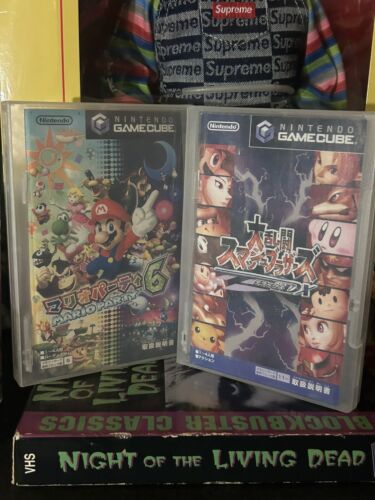 Japanese Mario Party 6 And Smash Bros. Bundle Of 2 (GameCube)