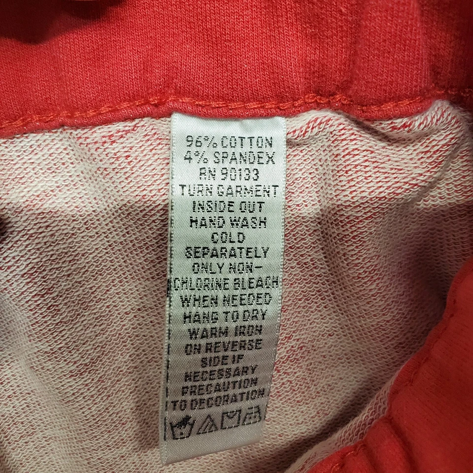 Dream Jeannes by Quacker Factory Pants Womens Extra Small Red Crop Rhinestone - Image 4 of 4