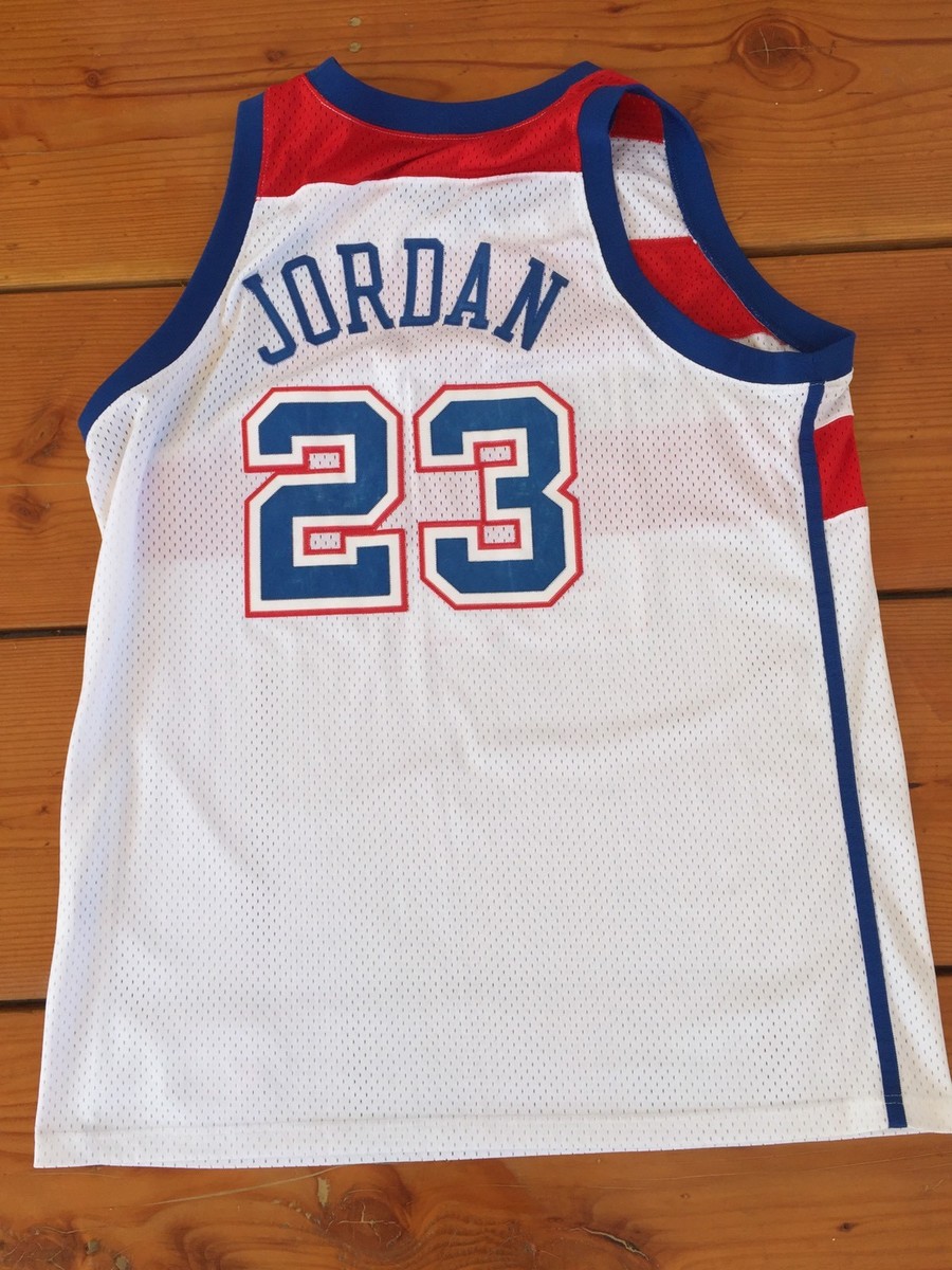 Nike Jordan 23 WashintonBullets ユニフォームXL VTG🔥 Nike NBA Washington Bullets Michael Air Jordan Sewn Jersey