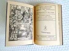 aLICE WONDERLAND THROUGH THE LOOKING GLASS HUNTING OF THE SNARK BOOK neocurio