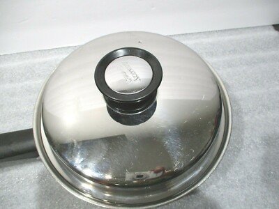 g AMWAY QUEEN 18/8 Multi-Ply Stainless 1.5qt 8.5” Skillet / Fry
