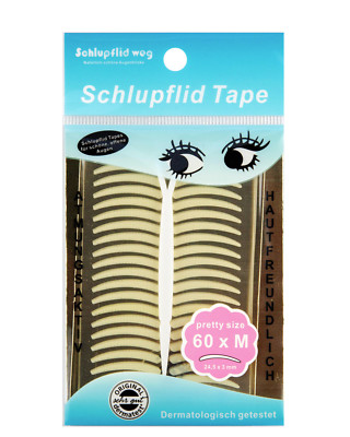 Schlupflid Tape  - ''pretty size'' (M) Augenlidlifting ohne OP! 120 Stück (60Paar)