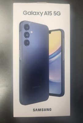Samsung Galaxy A15 5G -64GB - Blue - T-Mobile and Metro By T-Mobile - NEW