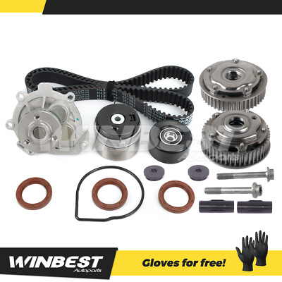 Timing Belt Kit VVT Water Pump fit 08-11 Chevrolet Aveo Pontiac G3 1.6L 1.8L New