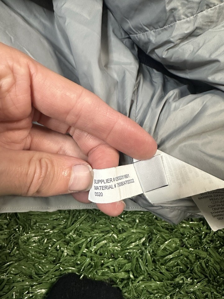 RLX Ralph Lauren Vest Mens Size XL Gray Golf Performance Full Zip