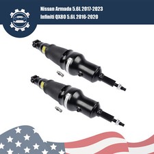 2x Rear Suspension Shock Absorbers For Infiniti QX56 11-13 QX80 2014-2020 5.6L