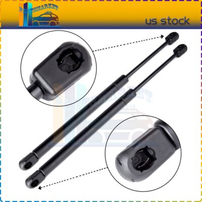 Pair Of Front Hood Gas Lift Struts For 2004-2008 Acura TL – Direct Fit, Black, Lifetime Warranty
