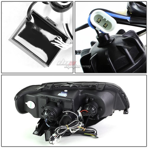 FOR 00-03 BMW E53 X5 SUV CHROME LED 3D RGB COLOR CHANGE ANGEL EYES HEADLIGHT - Picture 9 of 10