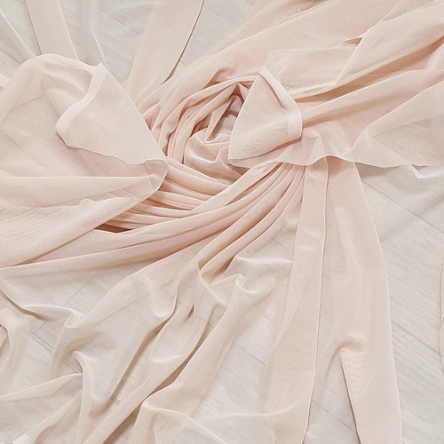 Soft Power Mesh Tulle 4-way Spandex stretch Fabric Sheer Net Dresses Bridal 44"w - Picture 101 of 628