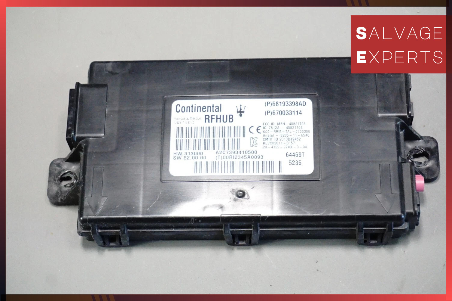 Maserati Quattroporte 2014-2020 Keyless entry module