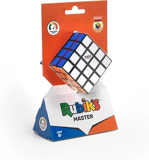 CUBO DI RUBIK ORIGINALE 4X4 MASTER, PER BAMBINI 8+, COLORI, ROMPICAPO, REVENGE - Immagine 2 di 4
