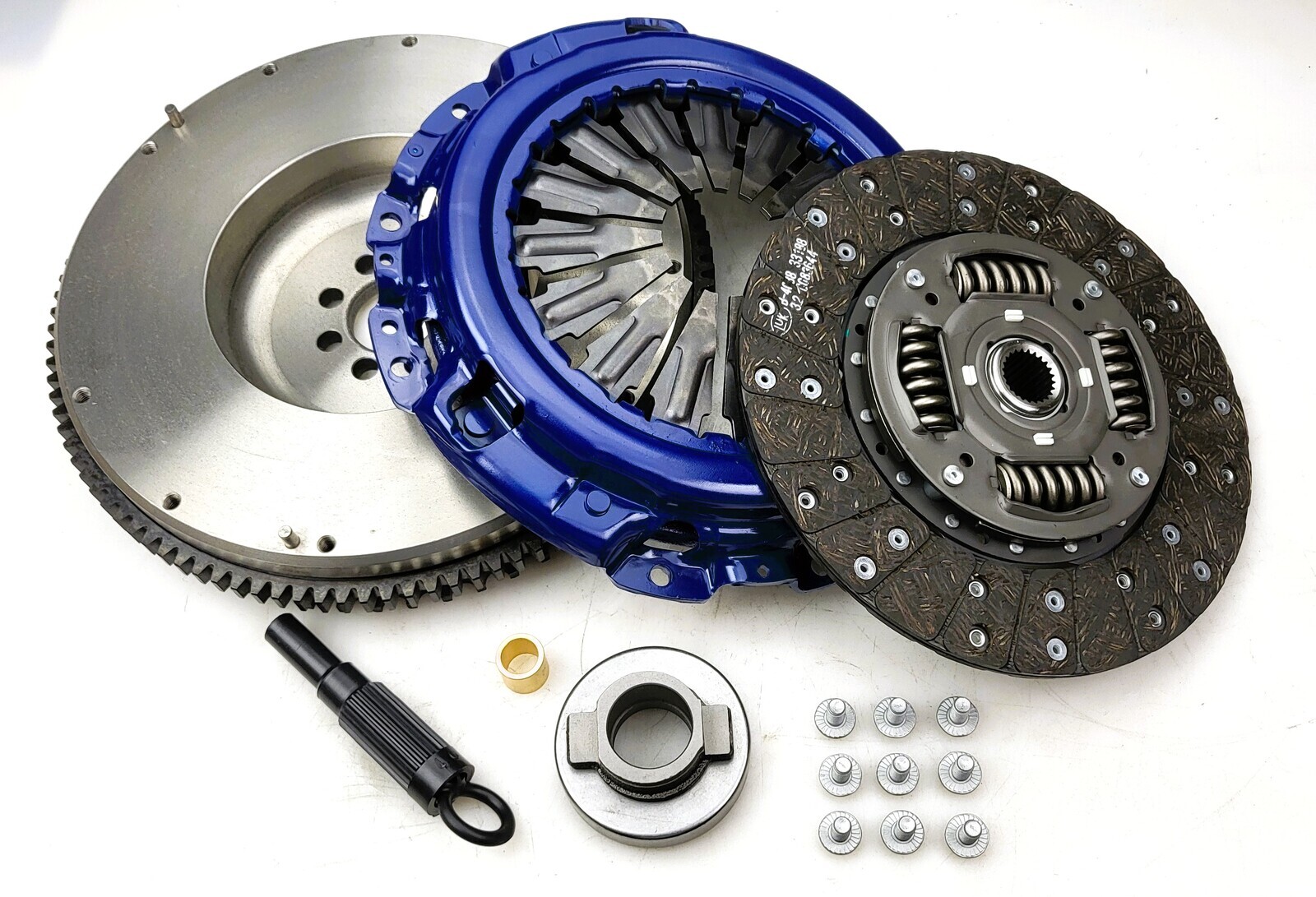 Blusteele Heavy Duty Clutch Kit For Nissan Navara D40 & Solid Flywheel YD25DDTI eBay