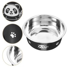  Gamelles Pour Chat En Acier Inoxydable Bol D'eau Animaux De Compagnie