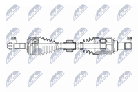 NTY NPW-TY-189 Antriebswelle Vorne Links FüR Toyota