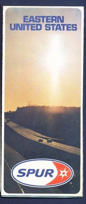 EASTERN UNITED STATES Highway Map  - Spur Gas - Murphy Oil -