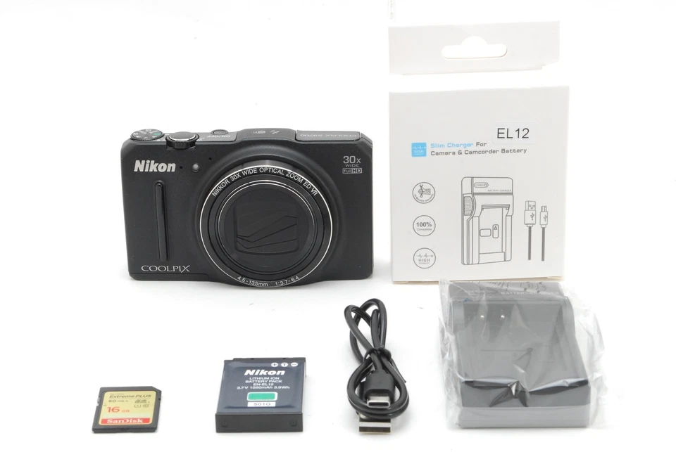 Sample Shot 📸 [TOP MINT] Nikon COOLPIX S9700 Black 16MP Digital Camera JAPAN - Image 3 of 4