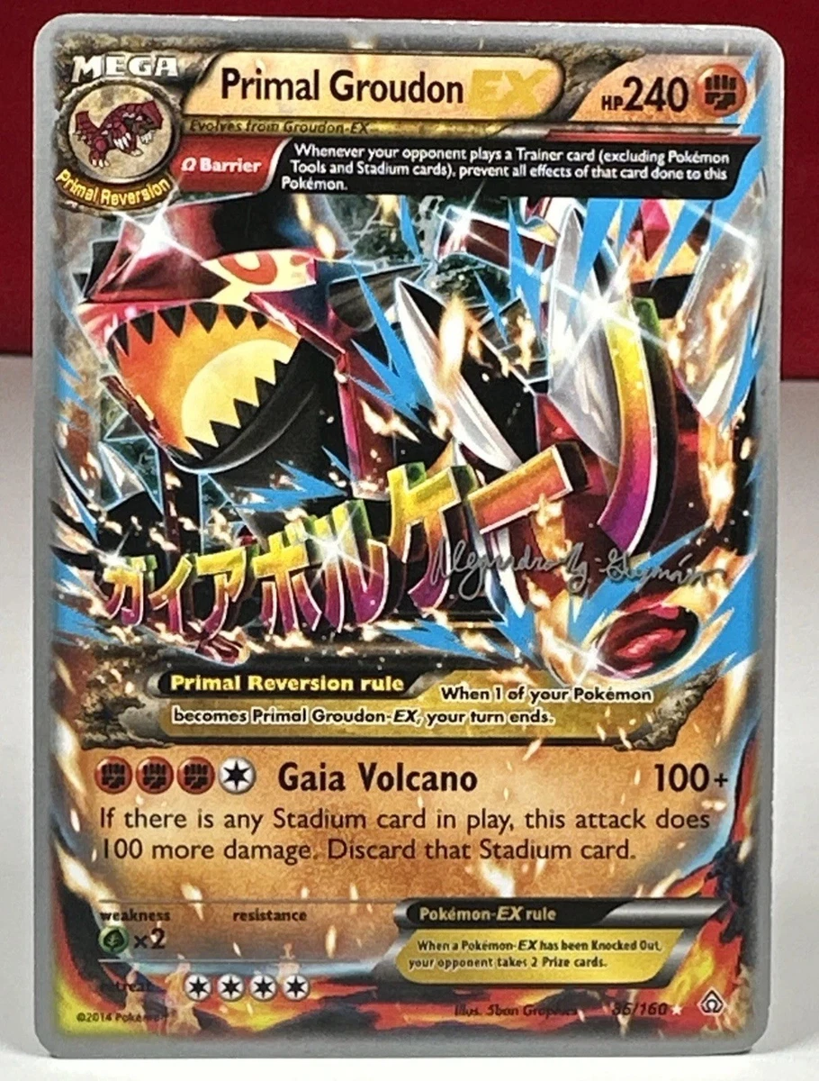 Primal Groudon Ex Pokémon TCG Cards for sale | eBay
