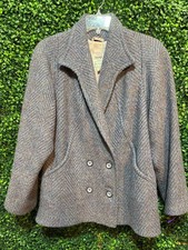 Womens Wood Purple Avoca Size S Made in Ireland Jacket