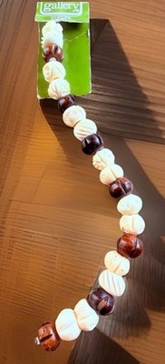 Mixed Bone 12mm Rondelle Beads By Bead Landing