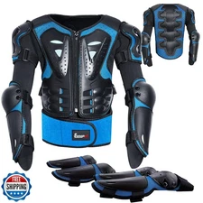 StarknightMT Kids Motorcycle Armor Suit Dirt Bike Gear Riding Pro