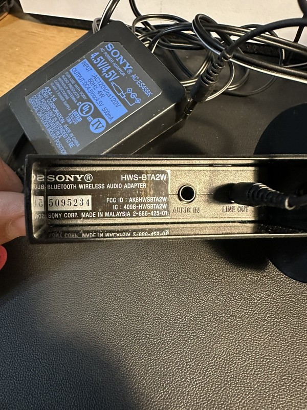 Sony Bluetooth Wireless Audio Adapter Model HWS-BTA2W Tested