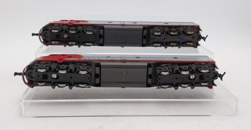 Rivarossi 1926 HO Santa Fe E-8 AA Diesel Locomotive Set EX/Box - Picture 3 of 4