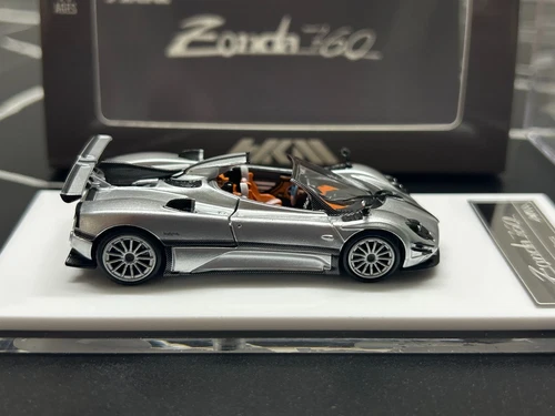 HKM 1:64 Pagani Zonda 760 Roadster Super Racing Diecast Model Car Collection - Picture 8 of 27