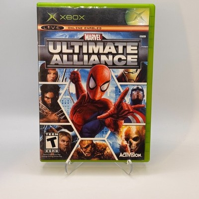 Marvel Ultimate Alliance (Xbox, 2006) CIB - Tested + Working FREE SHIPPING